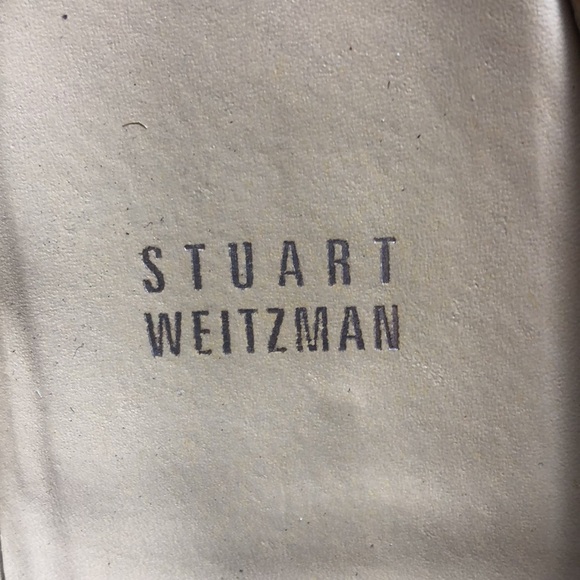 Stuart Weitzman pearl iridescent mule with rhinestones size 10 - Picture 4 of 9